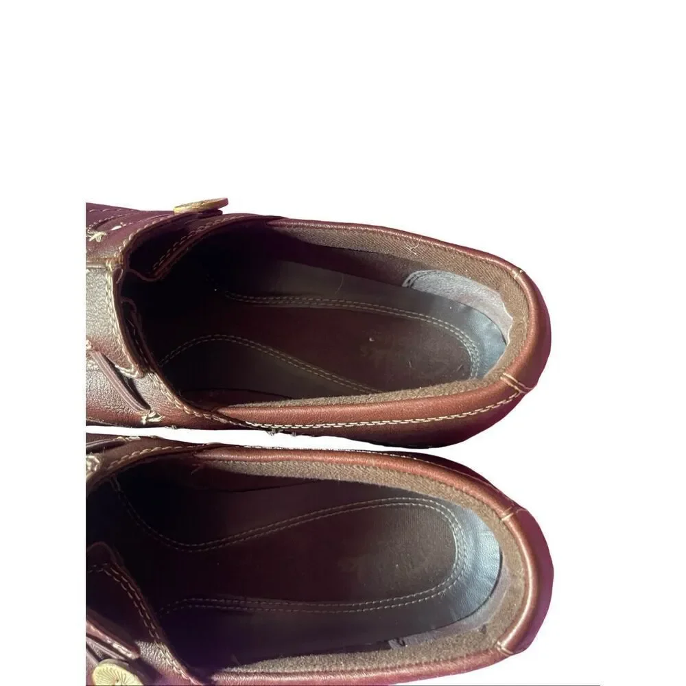 Clarks womens brown